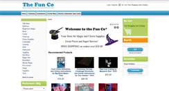 Desktop Screenshot of magicandfunco.com
